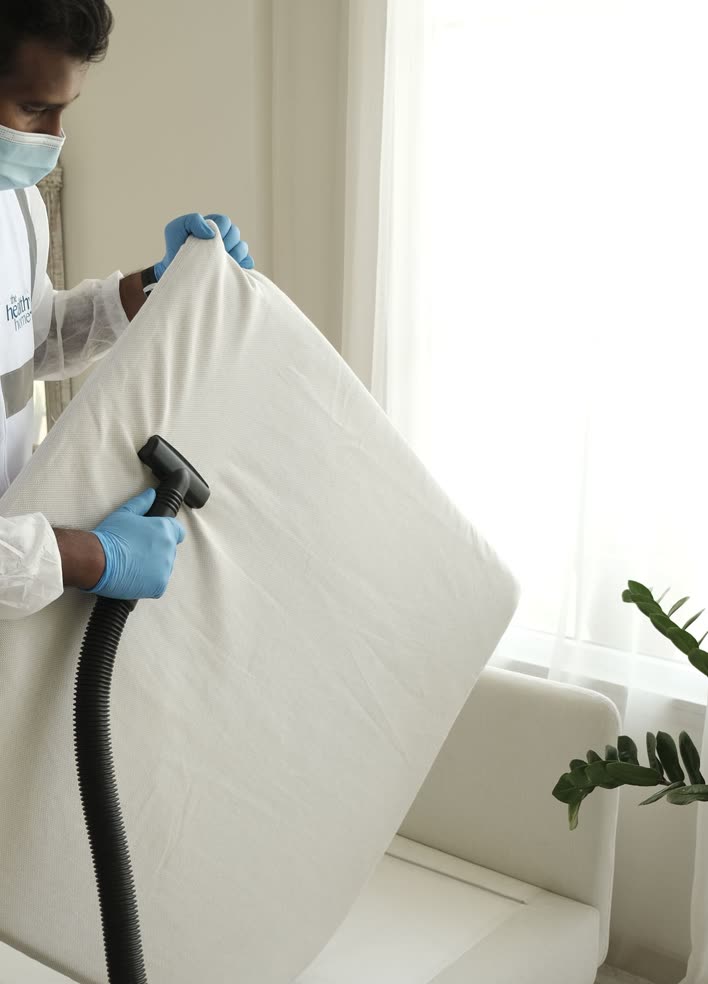 Cushion cleaning