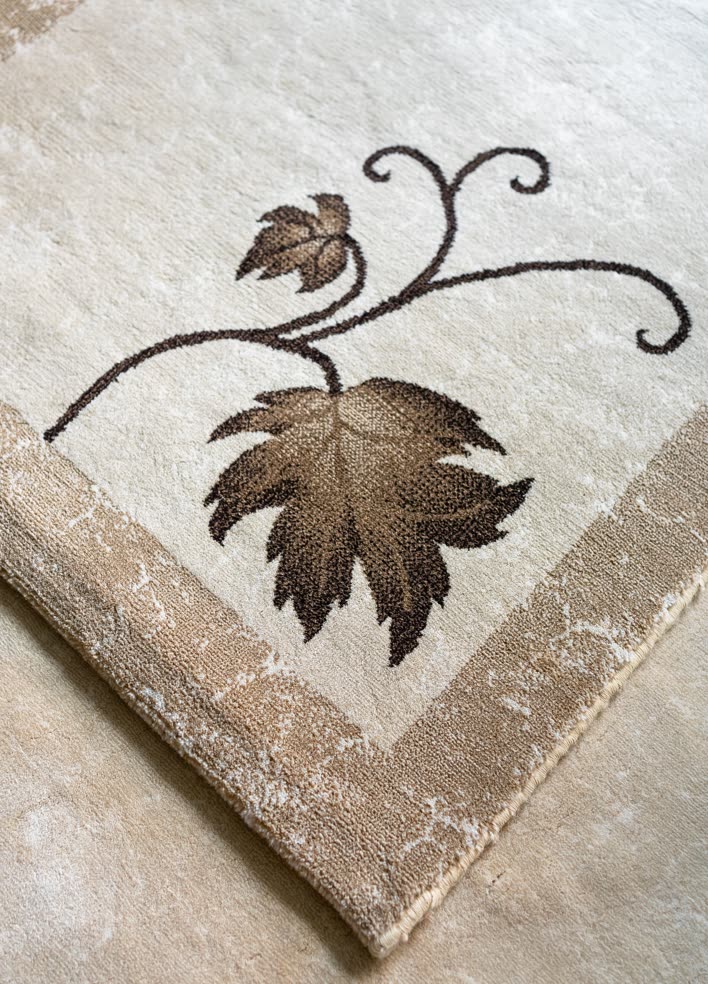 Rug pattern close-up